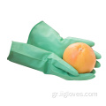 Καθαρά γάντια από καουτσούκ από λατέξ κουζίνα